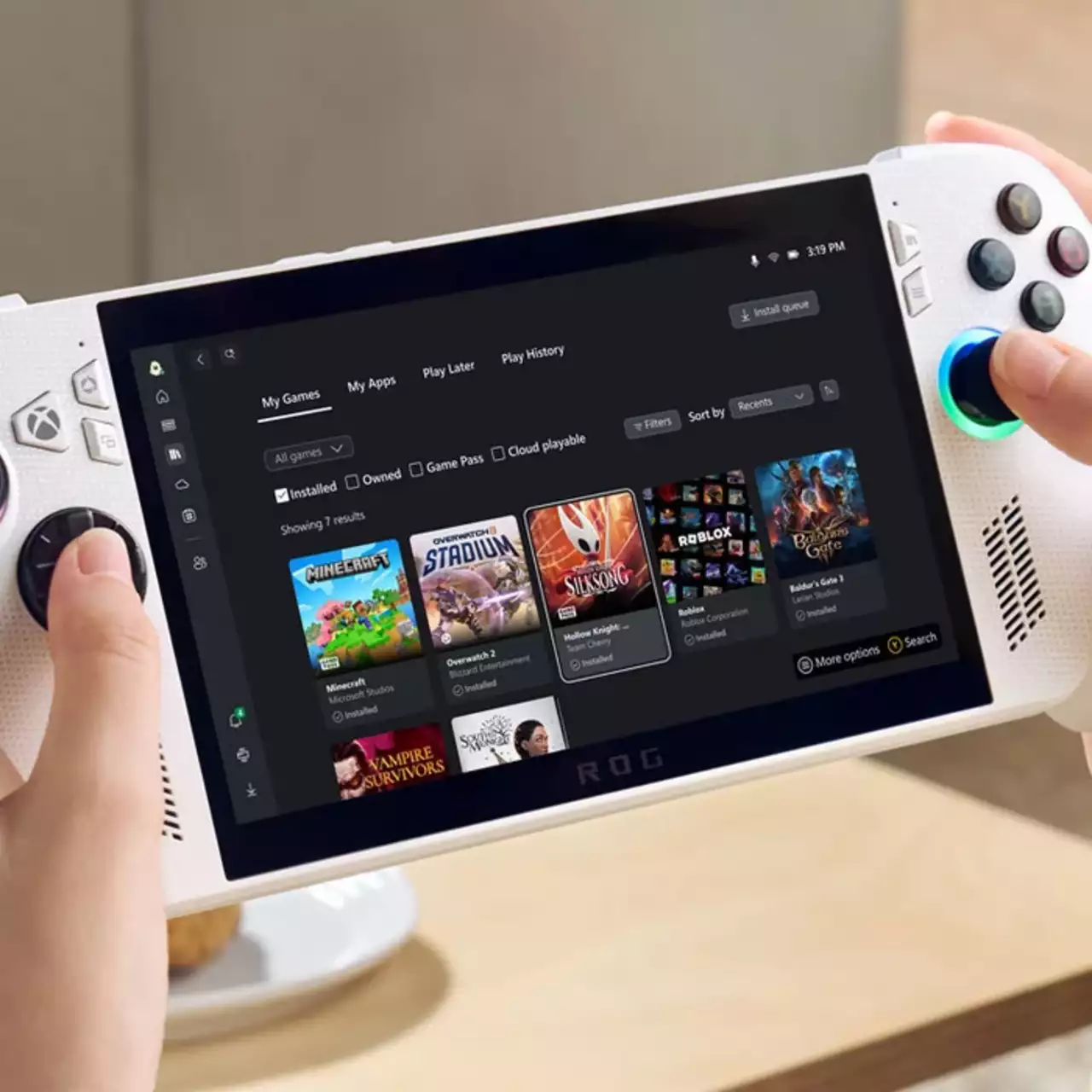Первые подробности ROG Xbox Ally — Microsoft врывается на рынок портативных PC Первые подробности ROG Xbox Ally — Microsoft врывается на рынок портативных PC