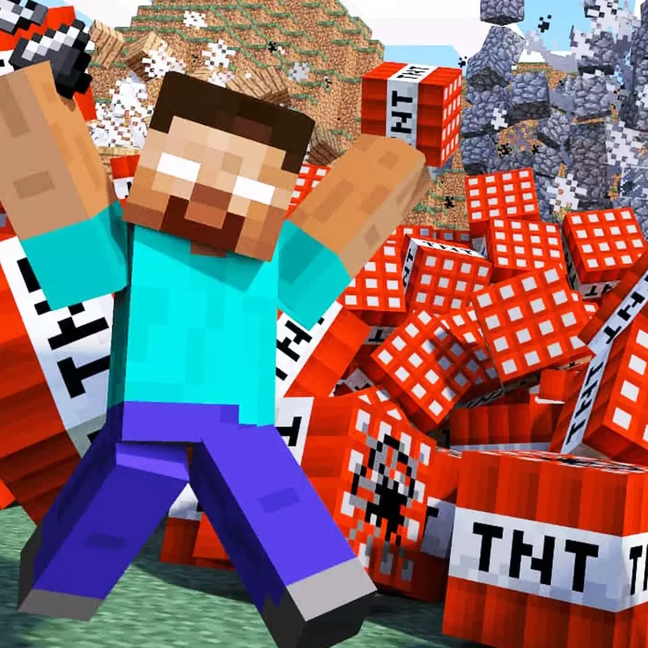 В сети показали, как Nintendo Switch 2 справляется с Minecraft при взрыве 1000 блоков TNT одновременно В сети показали, как Nintendo Switch 2 справляется с Minecraft при взрыве 1000 блоков TNT одновременно