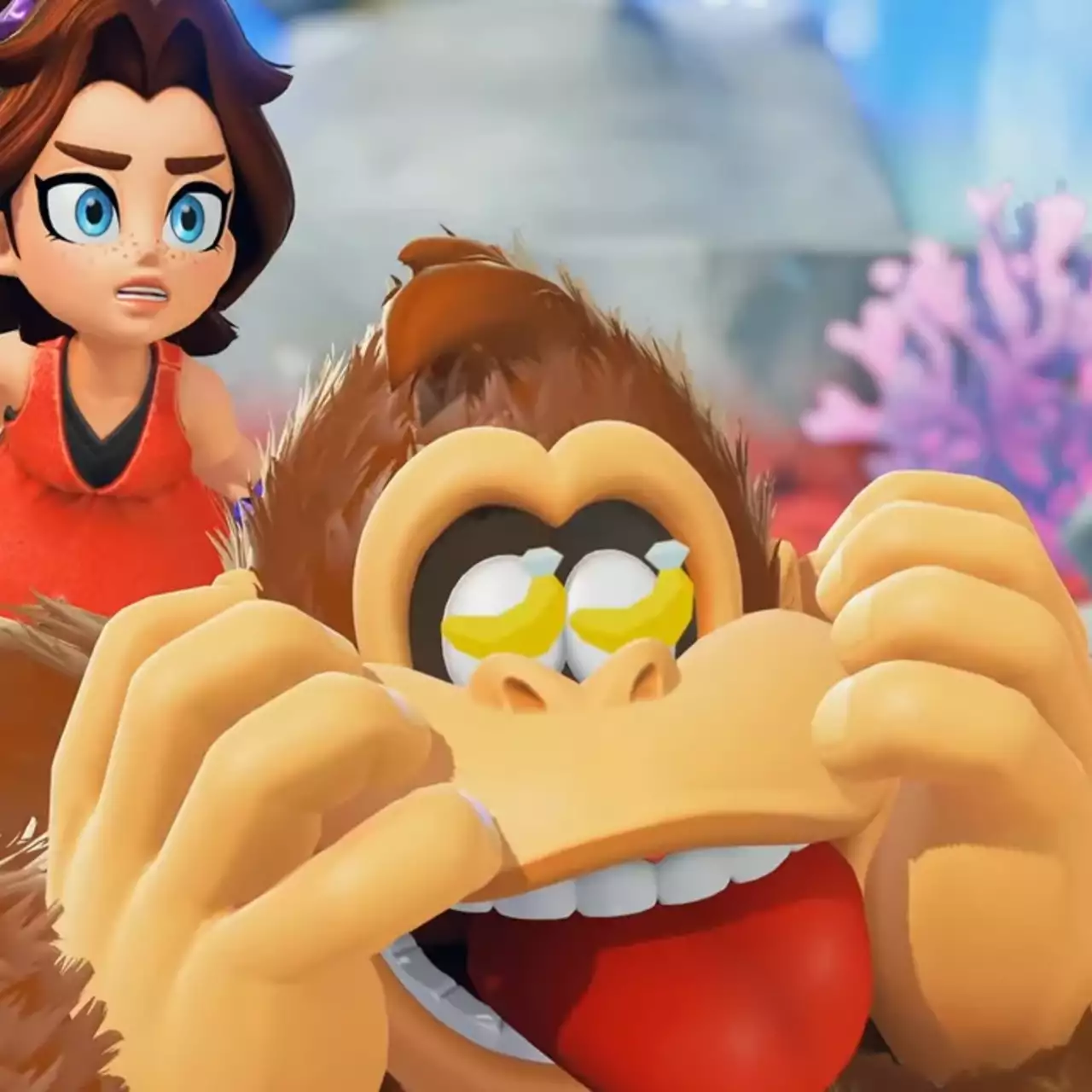 Nintendo показала много геймплея Donkey Kong Bananza. В игре будет почти полная разрушаемость и кооператив