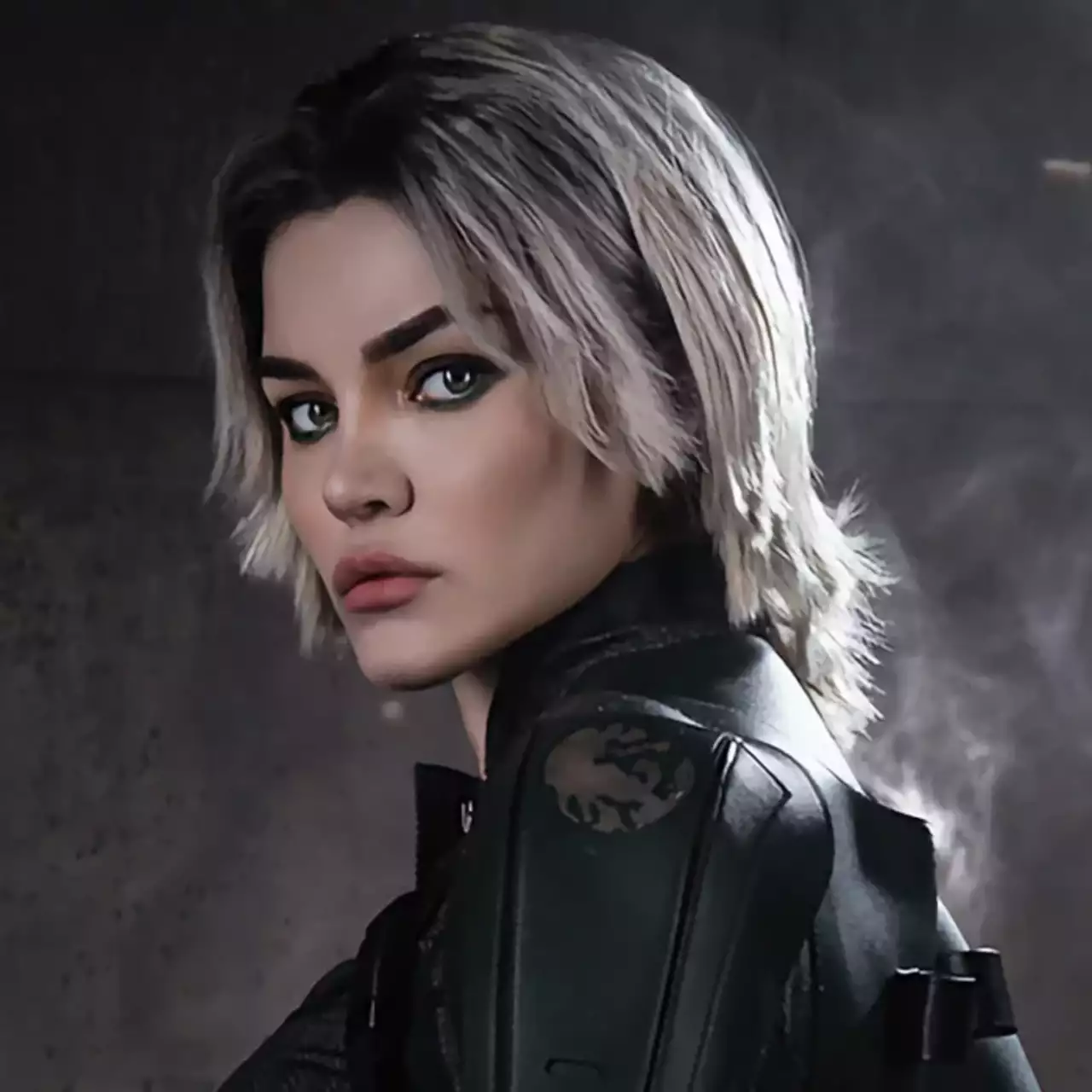 Косплеерша раздела Чёрную вдову из вселенной Marvel Косплеерша раздела Чёрную вдову из вселенной Marvel