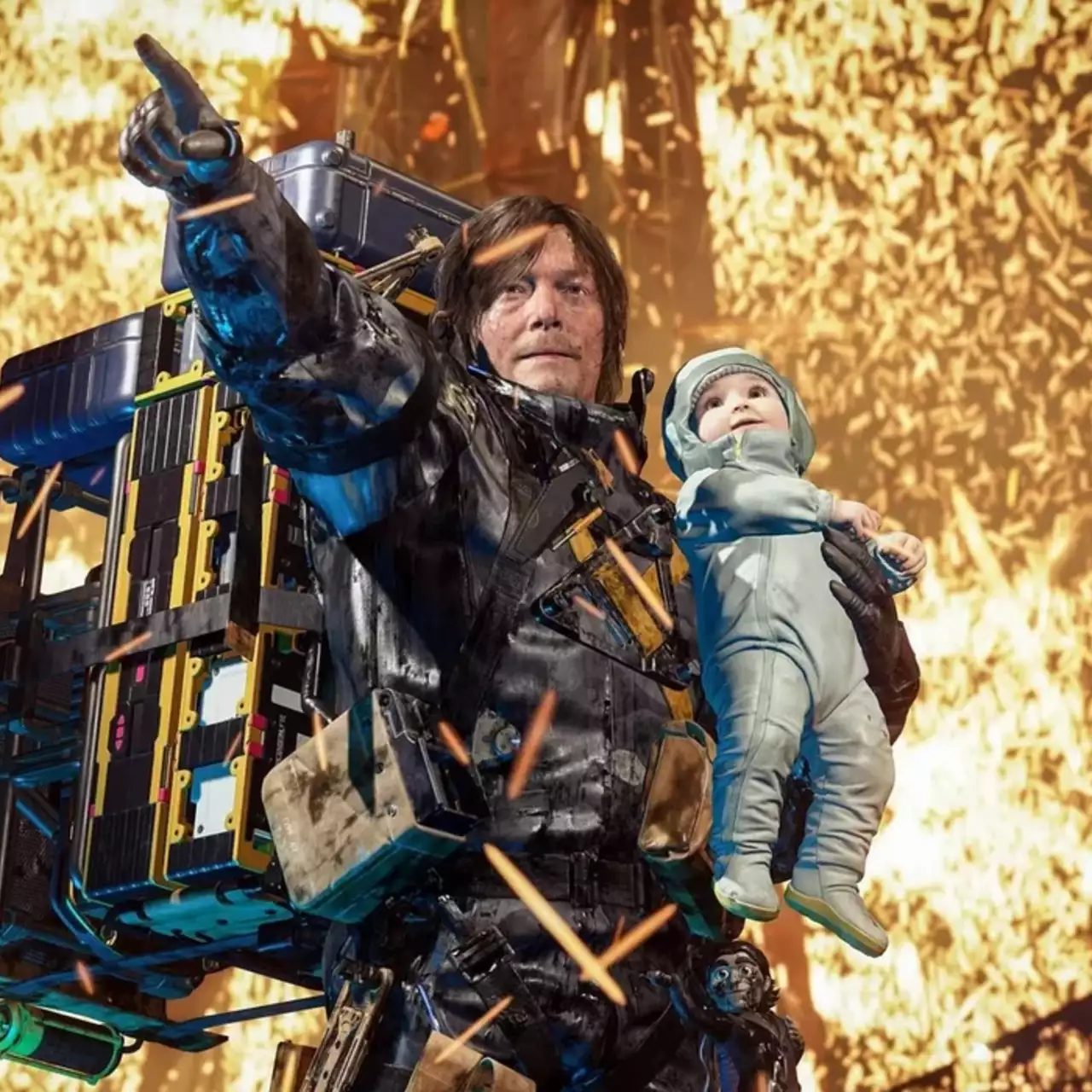 Хидео Кодзима показал другие версии героев Death Stranding 2, нарисованных в 2020 году