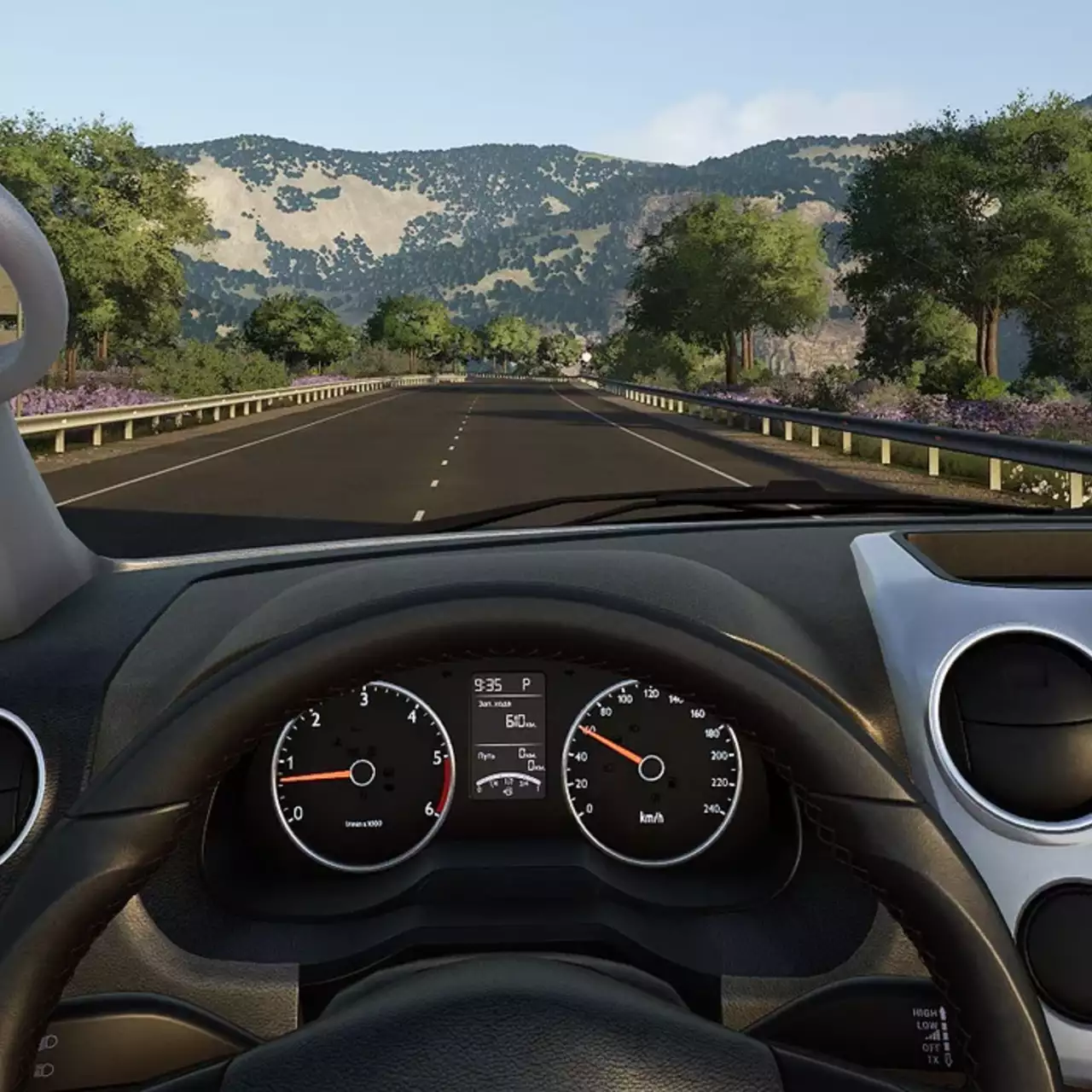 Показаны новые скриншоты российского автосимулятора с открытым миром City Car Driving 2.0