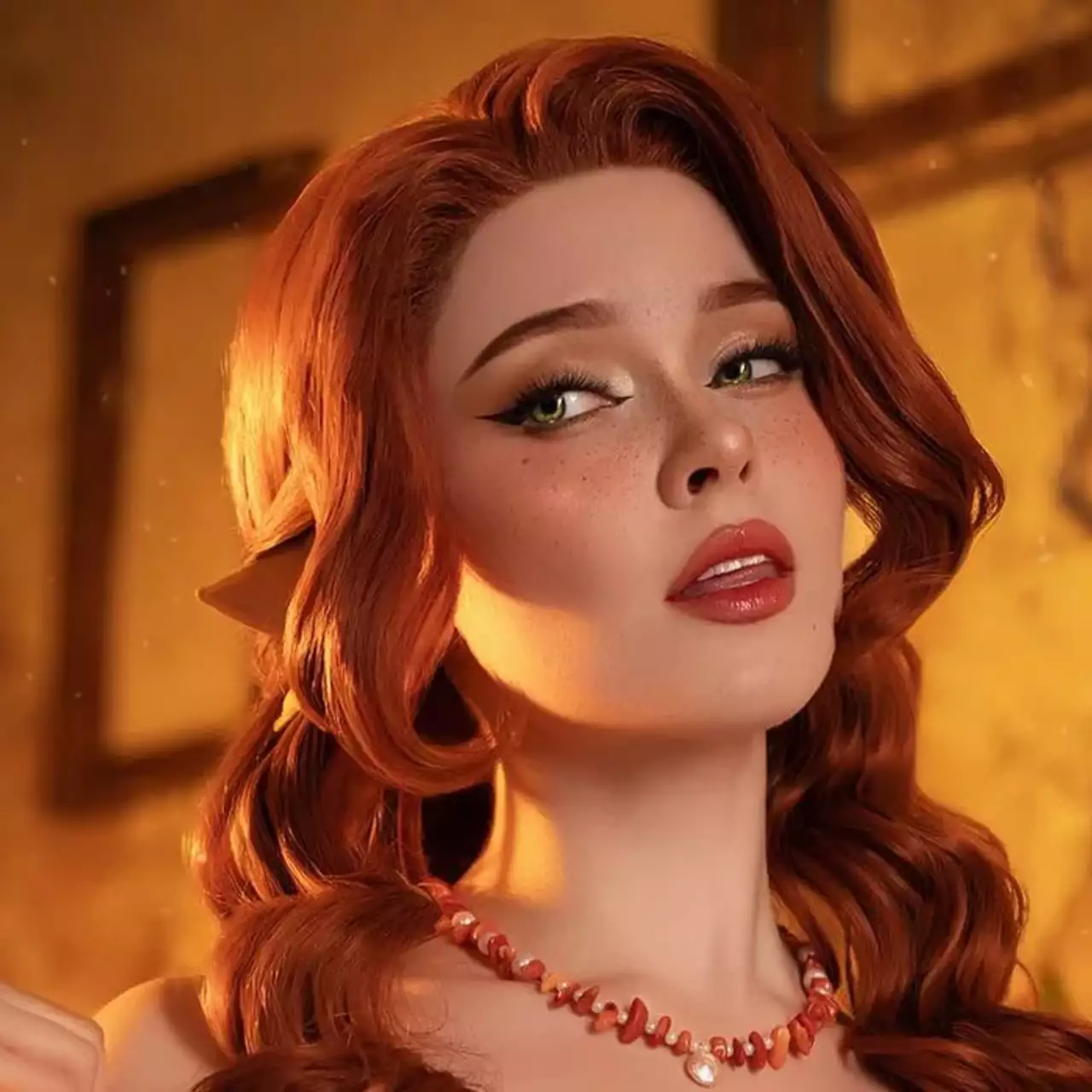 Красивая россиянка закосплеила Иду Эмеан из The Witcher 3