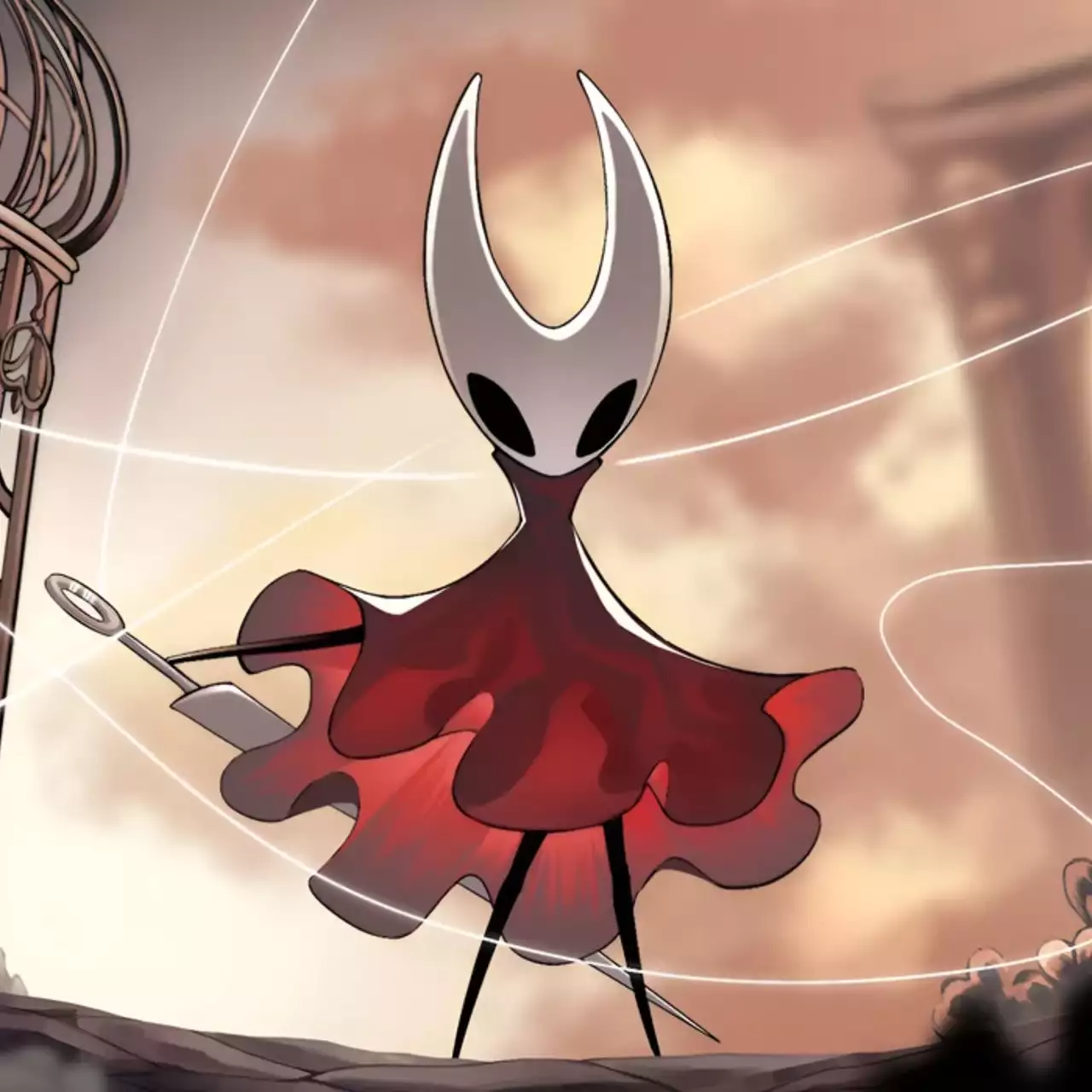 Как разрезать паутину в первом акте Hollow Knight: Silksong