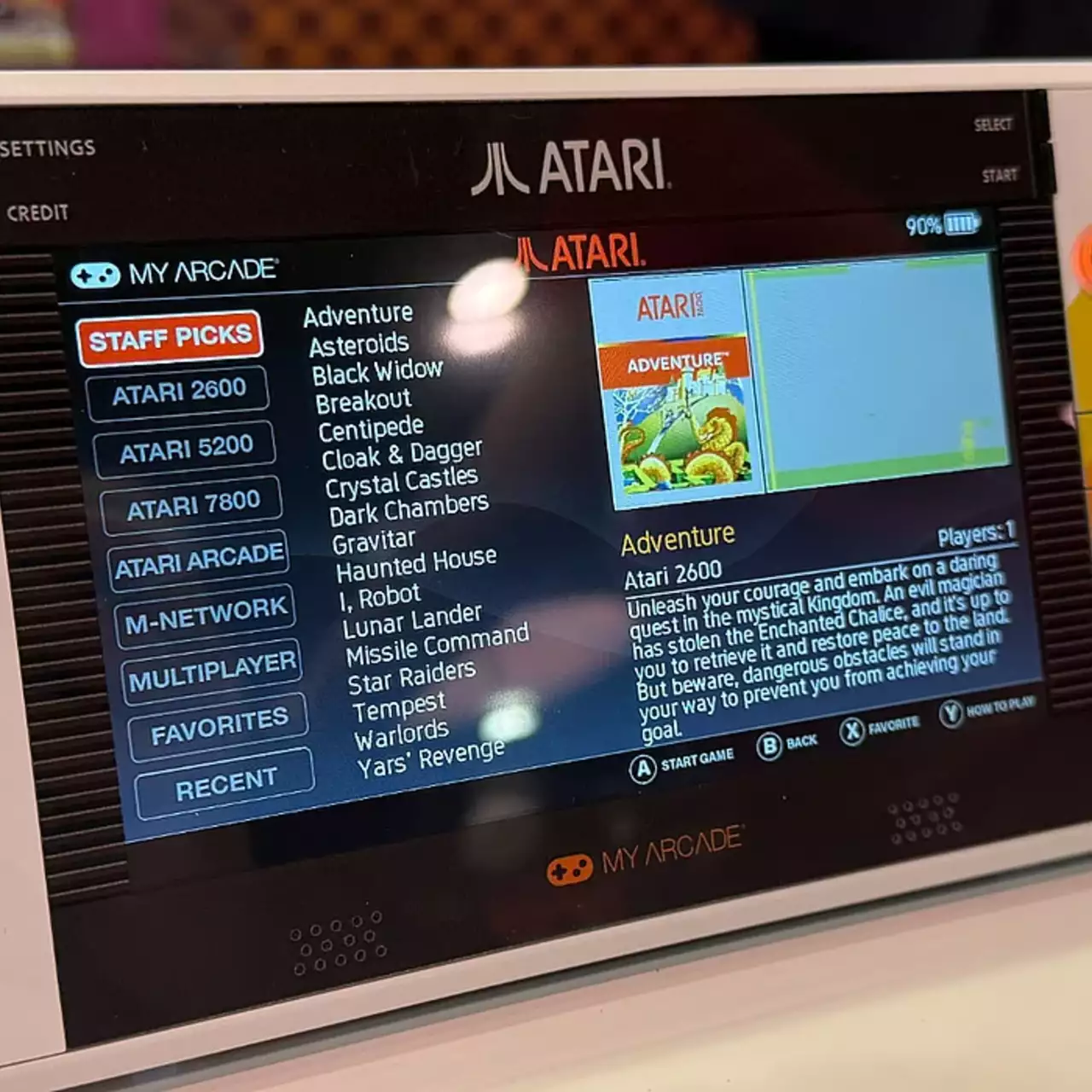 Классика Atari в кармане: грядет релиз портативной консоли Gamestation Go Классика Atari в кармане: грядет релиз портативной консоли Gamestation Go