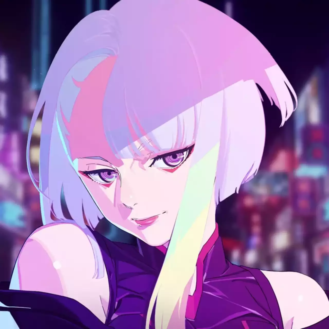 Представлена новая коллекционная фигурка Люси из аниме Cyberpunk: Edgerunners — героиня примерила куртку Дэвида