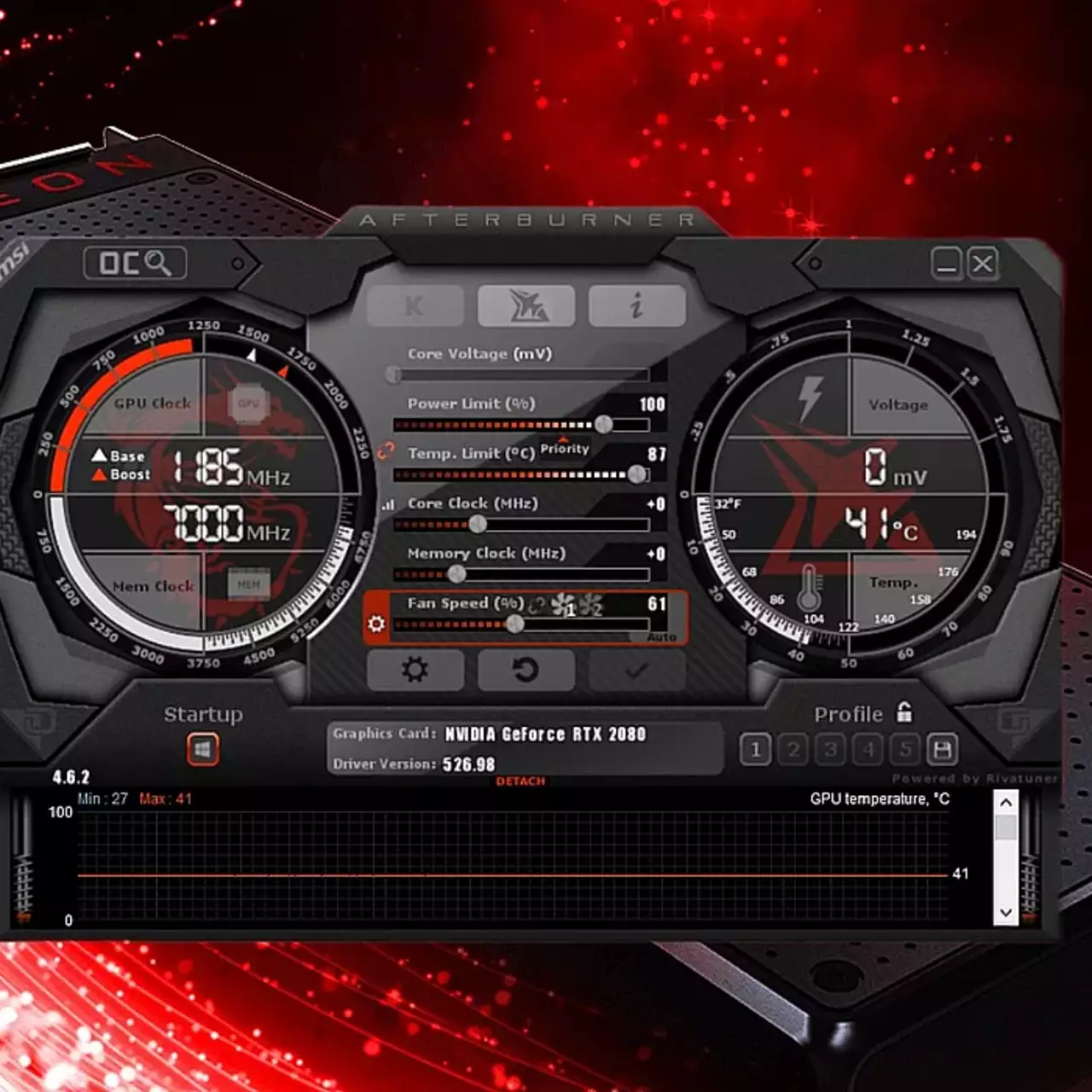Вышла финальная версия утилиты для разгона видеокарт MSI Afterburner