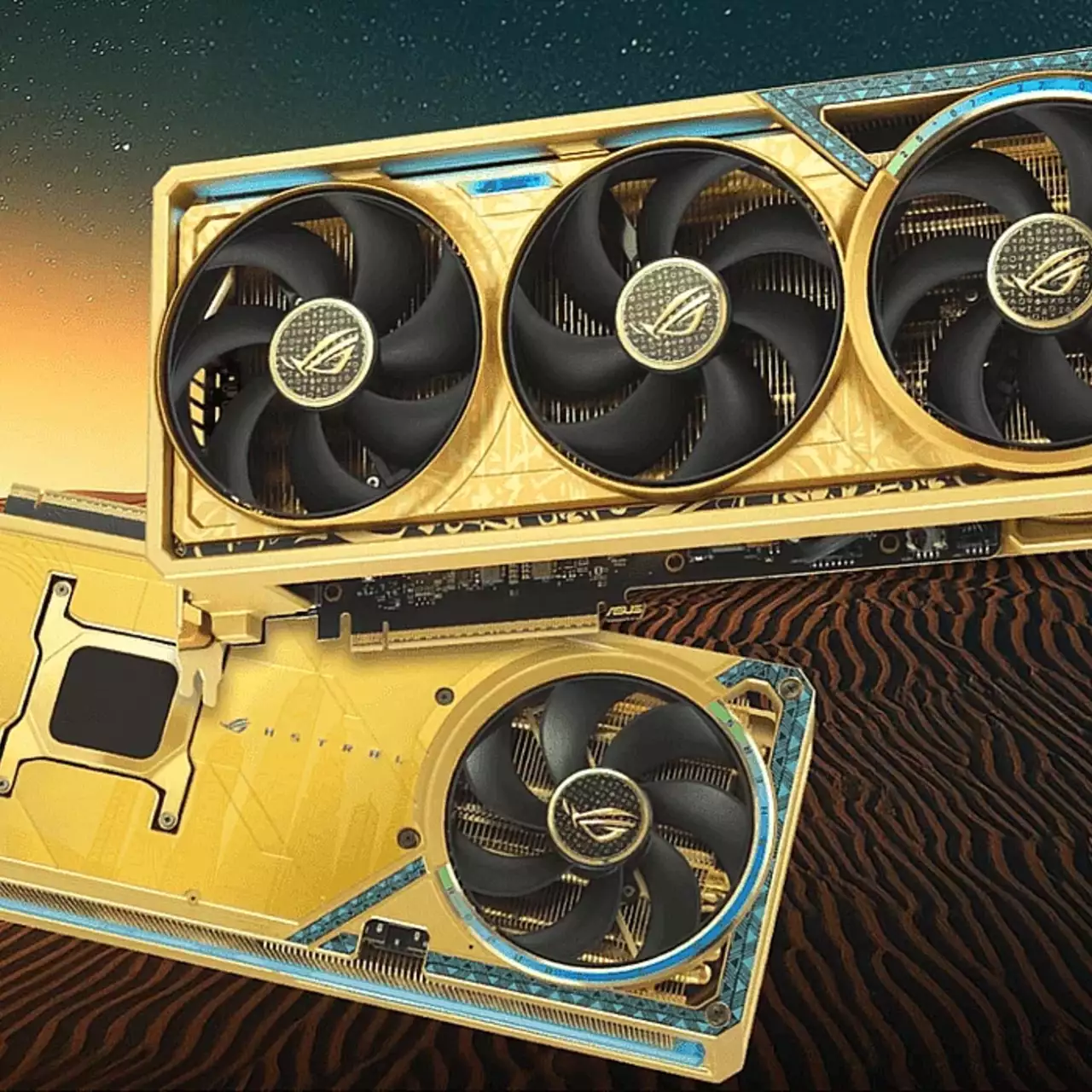 В ASUS рассказали как создавали золотую RTX 5090