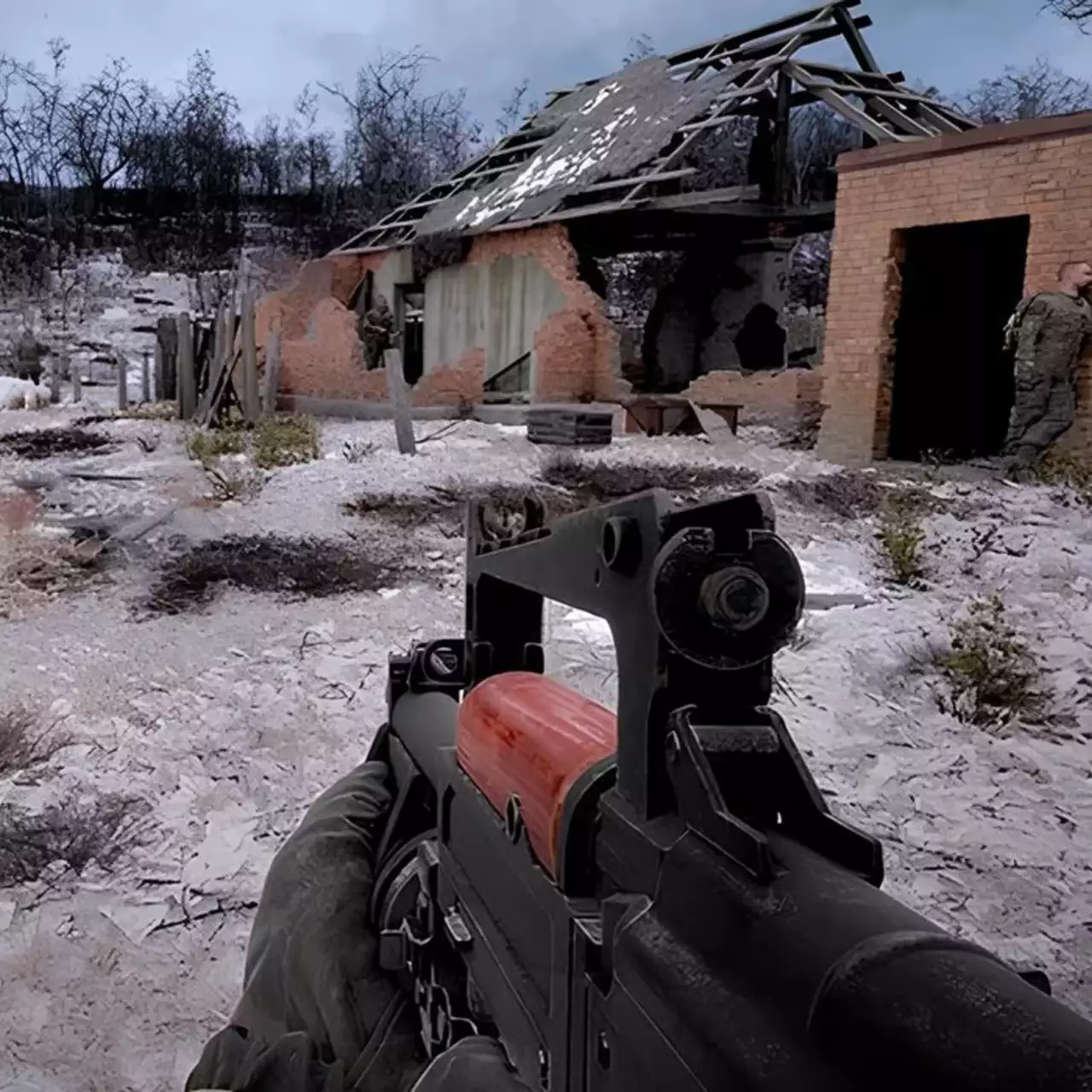 Показаны кадры первого зимнего мода для S.T.A.L.K.E.R. 2 со снегопадами, метелями и новой растительностью