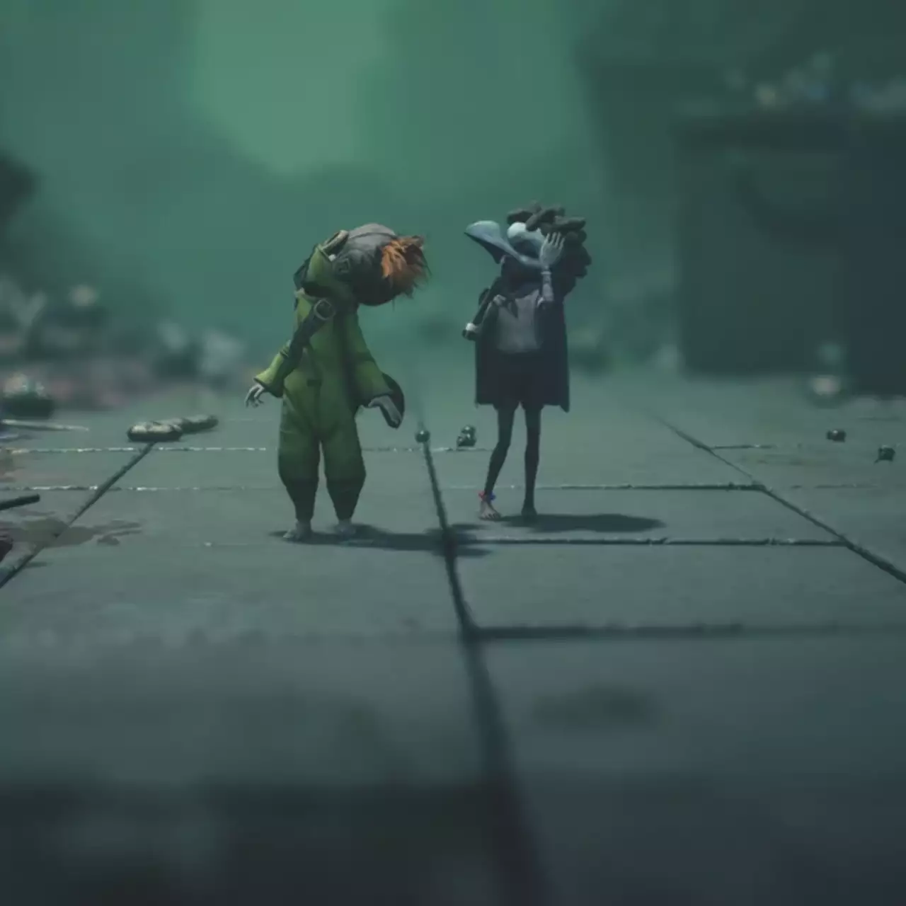 Как разогнать всех воронов в Little Nightmares 3