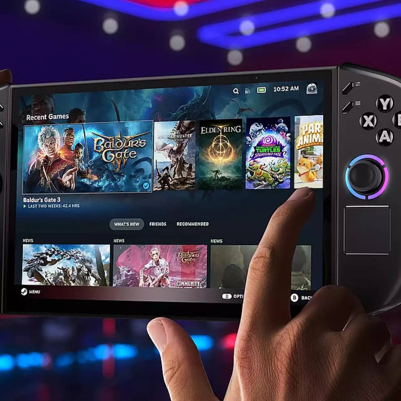 Lenovo Legion Go 2 превосходит ASUS ROG Ally X в игровых тестах