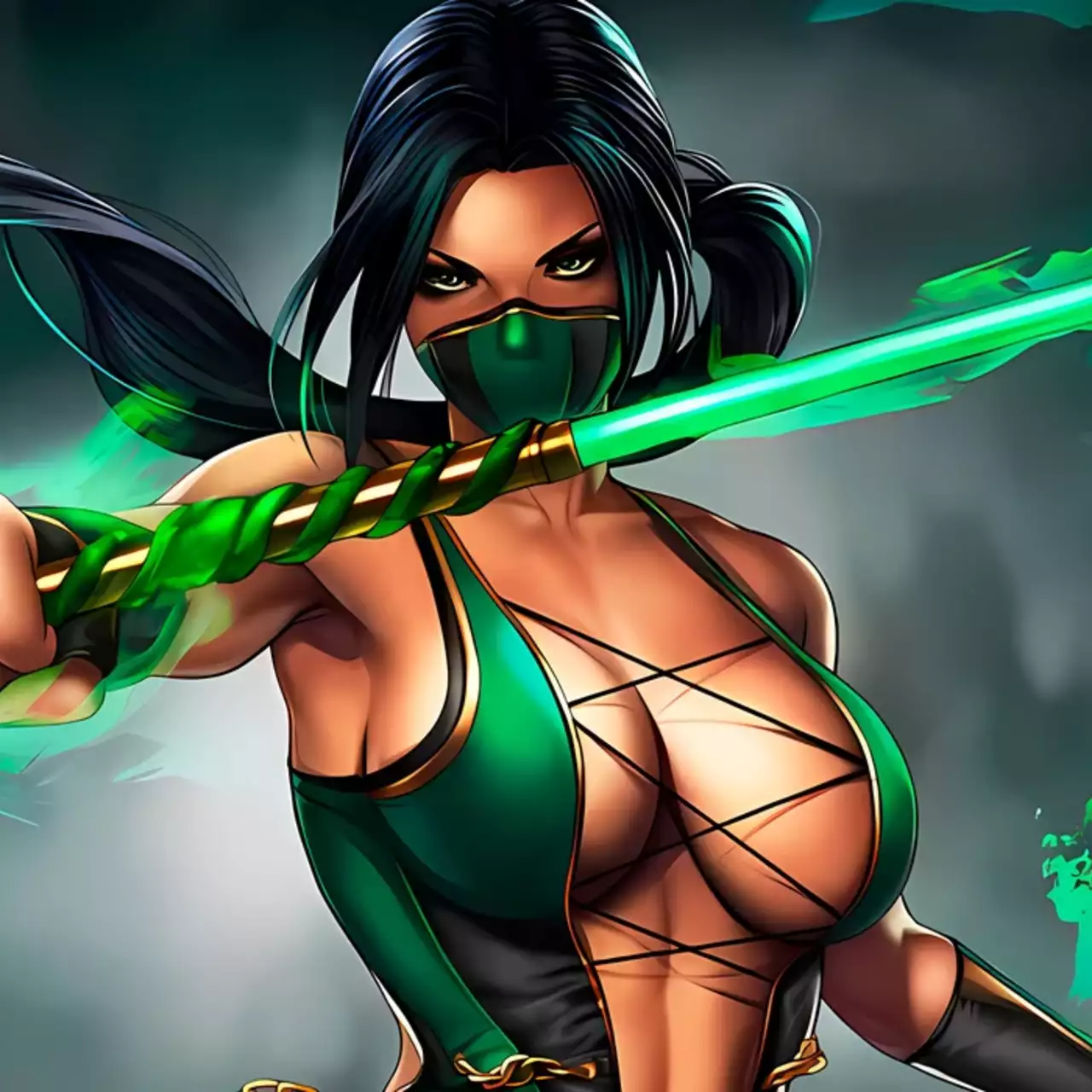 Представлена горячая статуэтка Джейд из Mortal Kombat 9