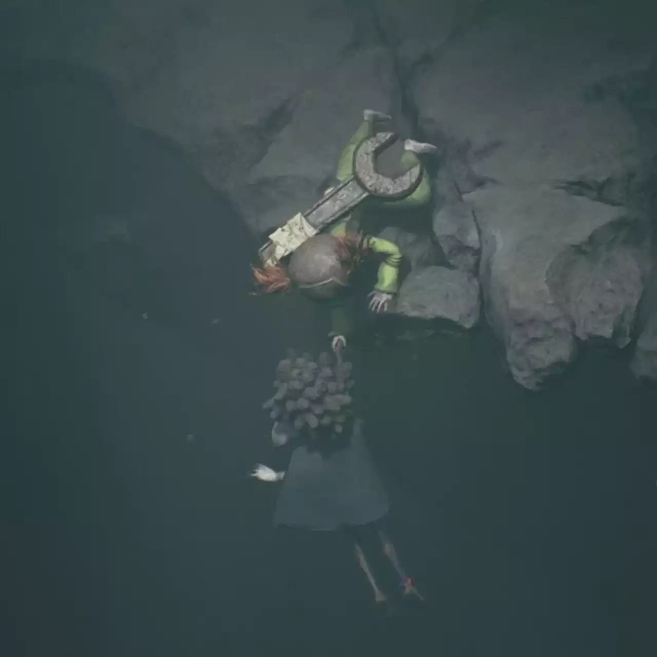Как решить головоломку с вагонеткой в Little Nightmares 3