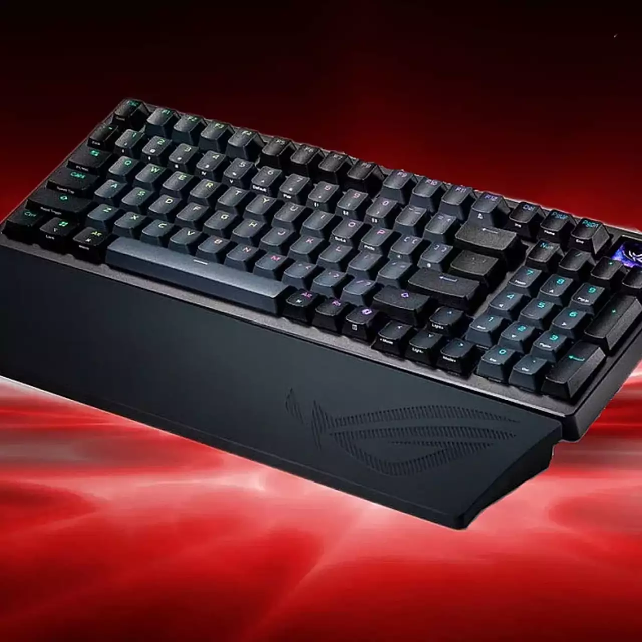 ASUS представила игровую клавиатуру Azoth 96 HE с OLED-экраном
