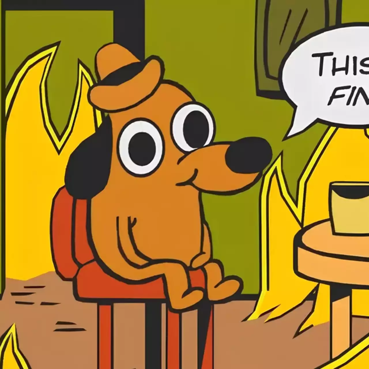 Легендарный мем «This Is Fine» превратили в метроидванию — демо уже доступно в Steam Легендарный мем «This Is Fine» превратили в метроидванию — демо уже доступно в Steam