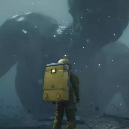 Автор нашумевшего хоррора The Exit 8 представил новую игру — она напоминает «Атаку титанов» в космосе