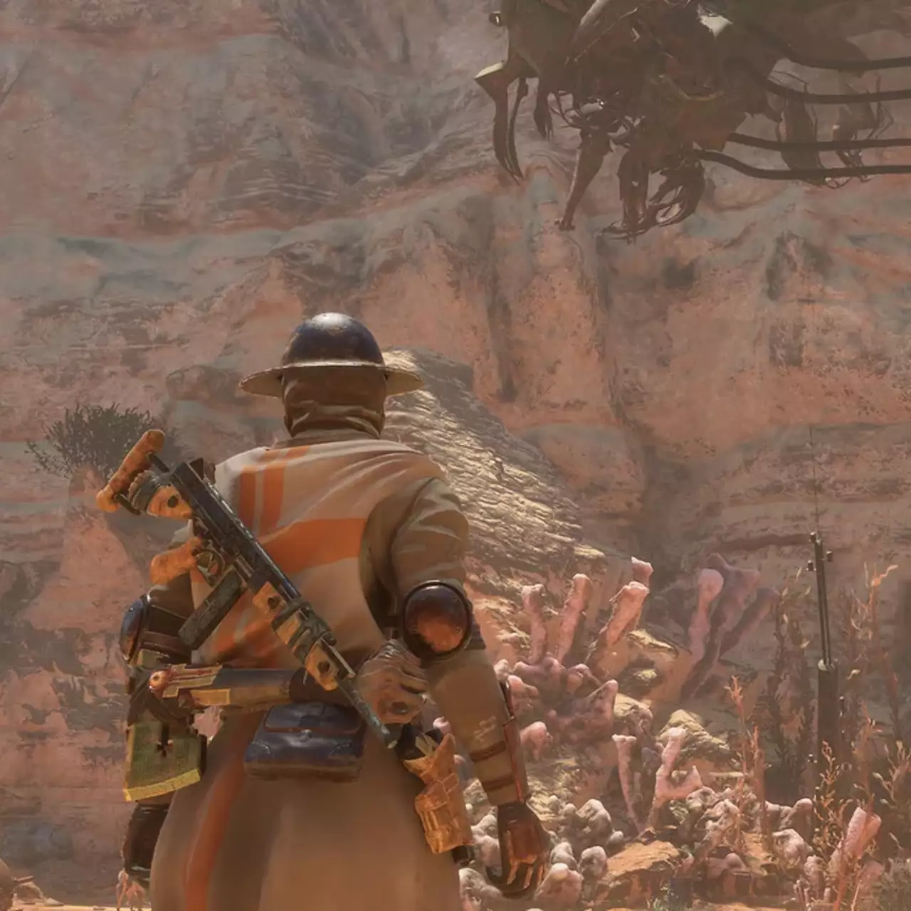 «Постапокалипсис с крестами и чудовищами»: авторы Breathedge показали обновлённый Canyons c ожившими табуретками и кактусами