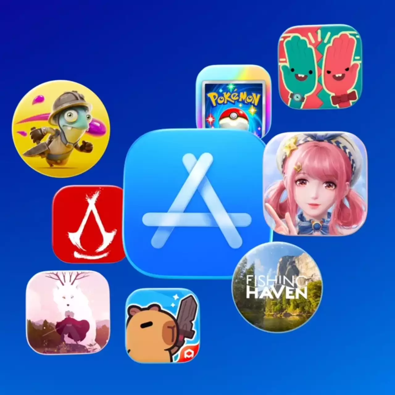 В числе лучших приложений на платформах Apple оказались игра про капибару и симулятор рыбалки