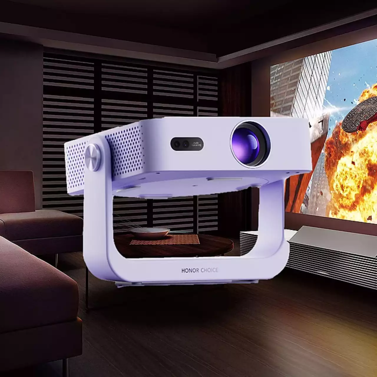 Управление взмахом руки: HONOR представила новый бюджетный проектор