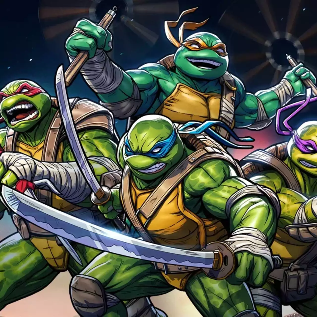 Показаны концепт-арты игры про Черепашек-ниндзя с видом от первого лица — TMNT: Empire City