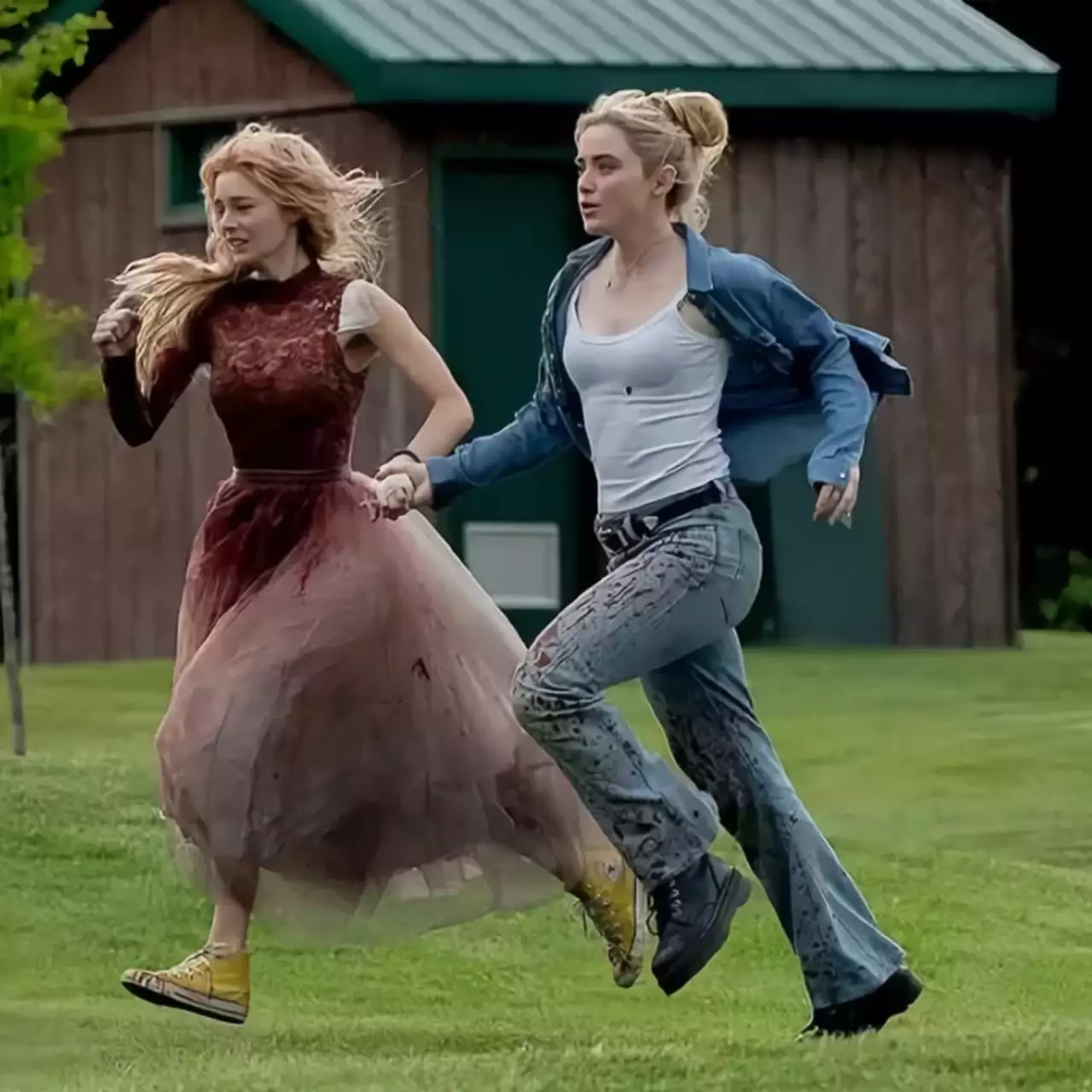 Появились первые кадры триллера «Я иду искать 2» с Самарой Уивинг и Элайджей Вудом