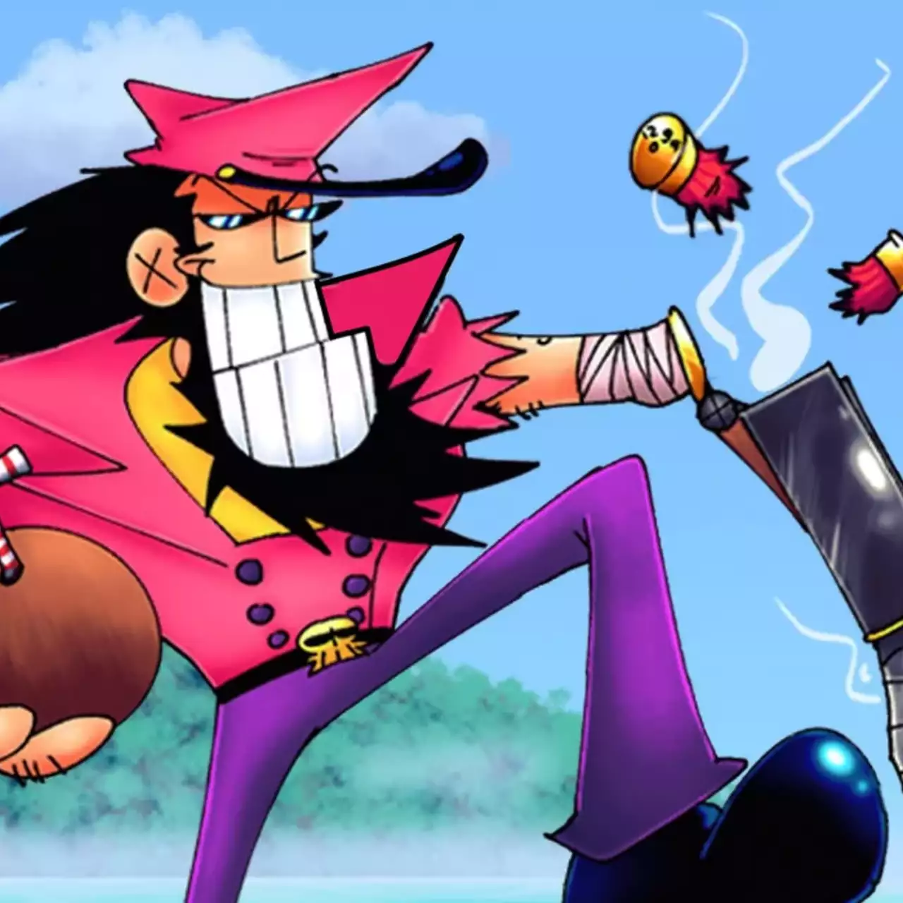 В Steam вышел годный шутер в духе мультиков 90-х Captain Wayne — Vacation Desperation. Он получил 99% положительных отзывов 