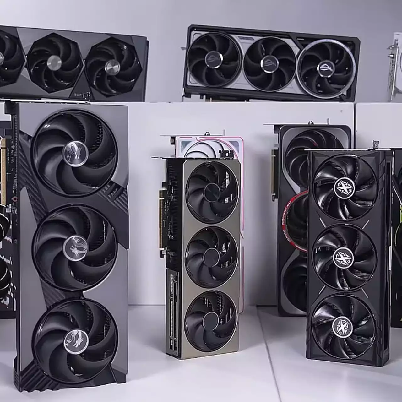 Игровые видеокарты в конце 2025: опубликован свежий рейтинг производительности