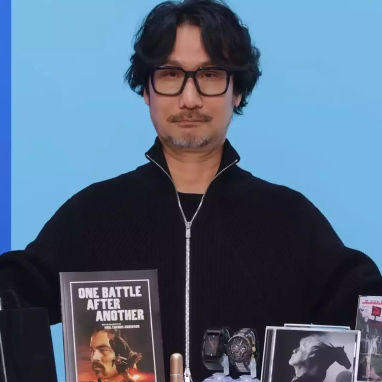 Винил, камера и ушные палочки: Хидео Кодзима показал 10 вещей, без которых не может жить