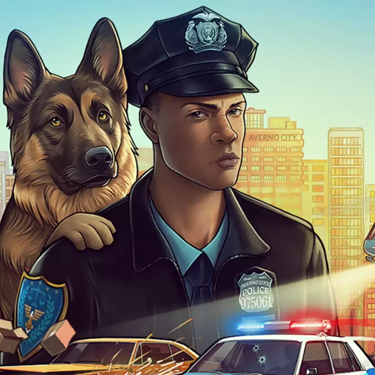 Экшен с открытым миром The Precinct, похожий на «GTA про полицейского», получил обновление со служебной собакой