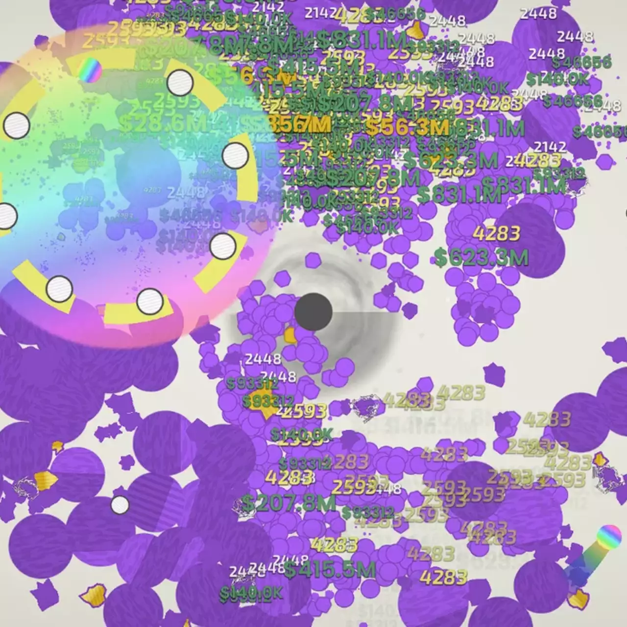 В Steam вышла игра про кормление чёрной дыры с рейтингом 95% положительных отзывов