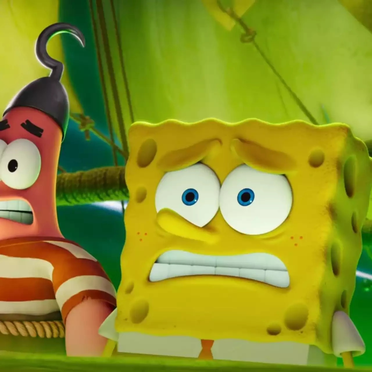 Появились новые постеры мультика «Губка Боб: В поисках квадратных штанов»
