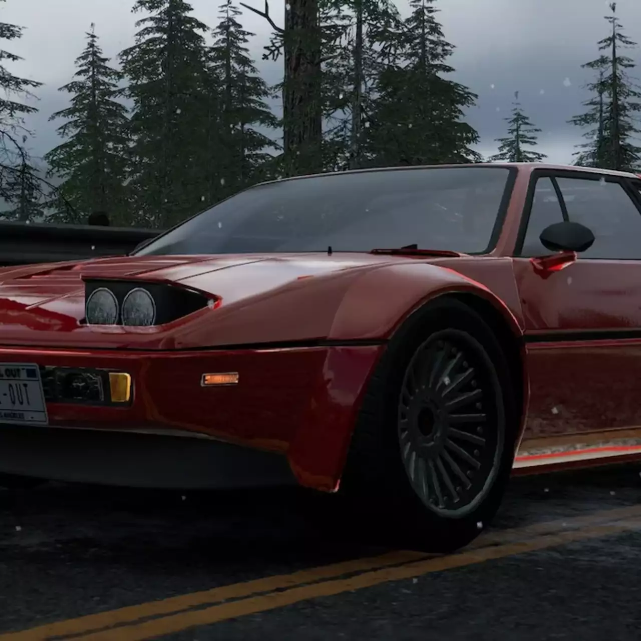 Показаны скриншоты ранней версии гонки Trail Out 2