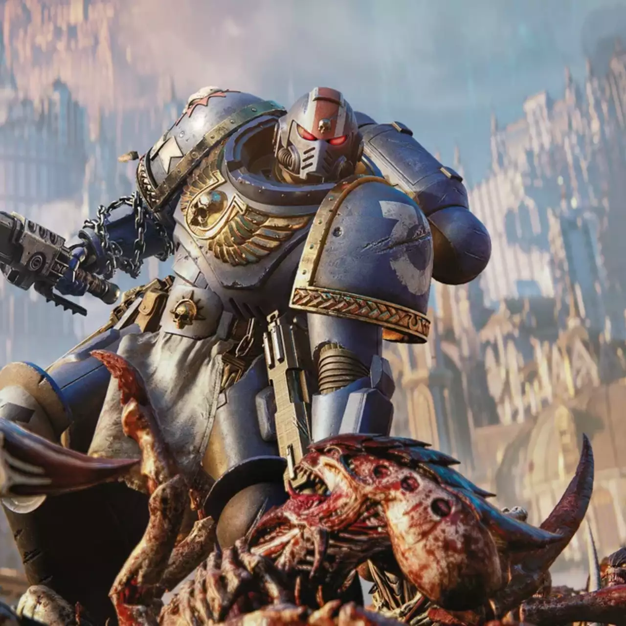 Владелец франшизы Warhammer 40,000 удалил из Steam игру конкурентов из-за слишком больших наплечников