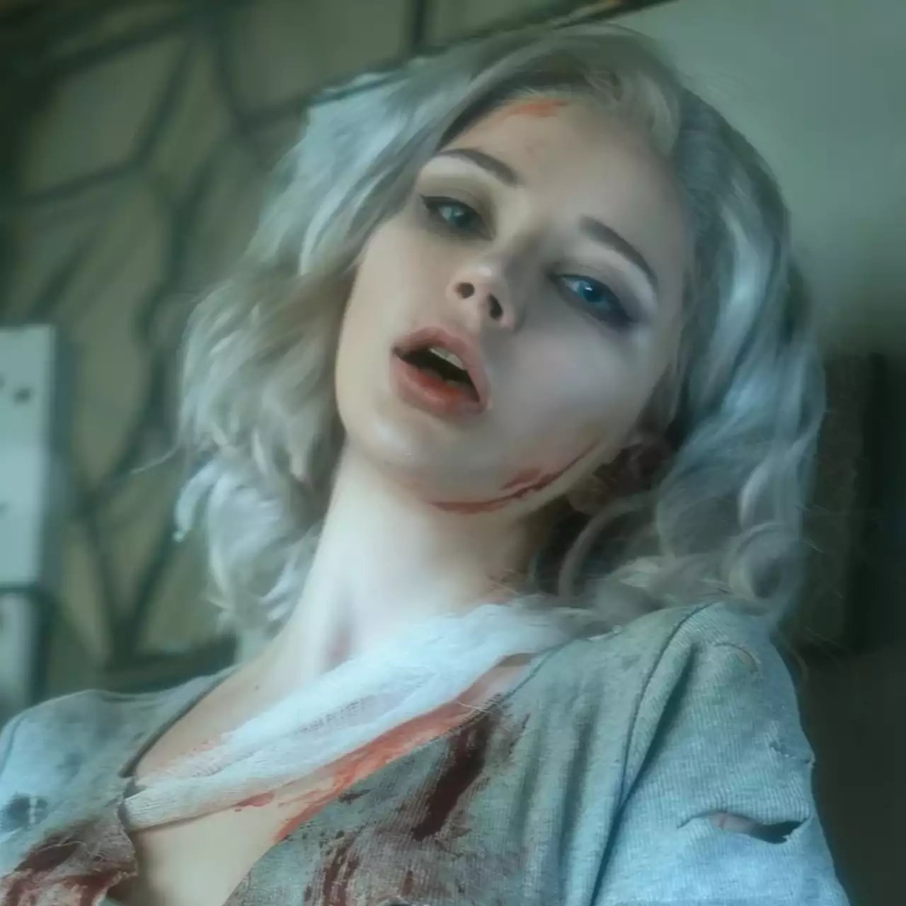 Косплеерша раздела Грейс из Resident Evil Requiem