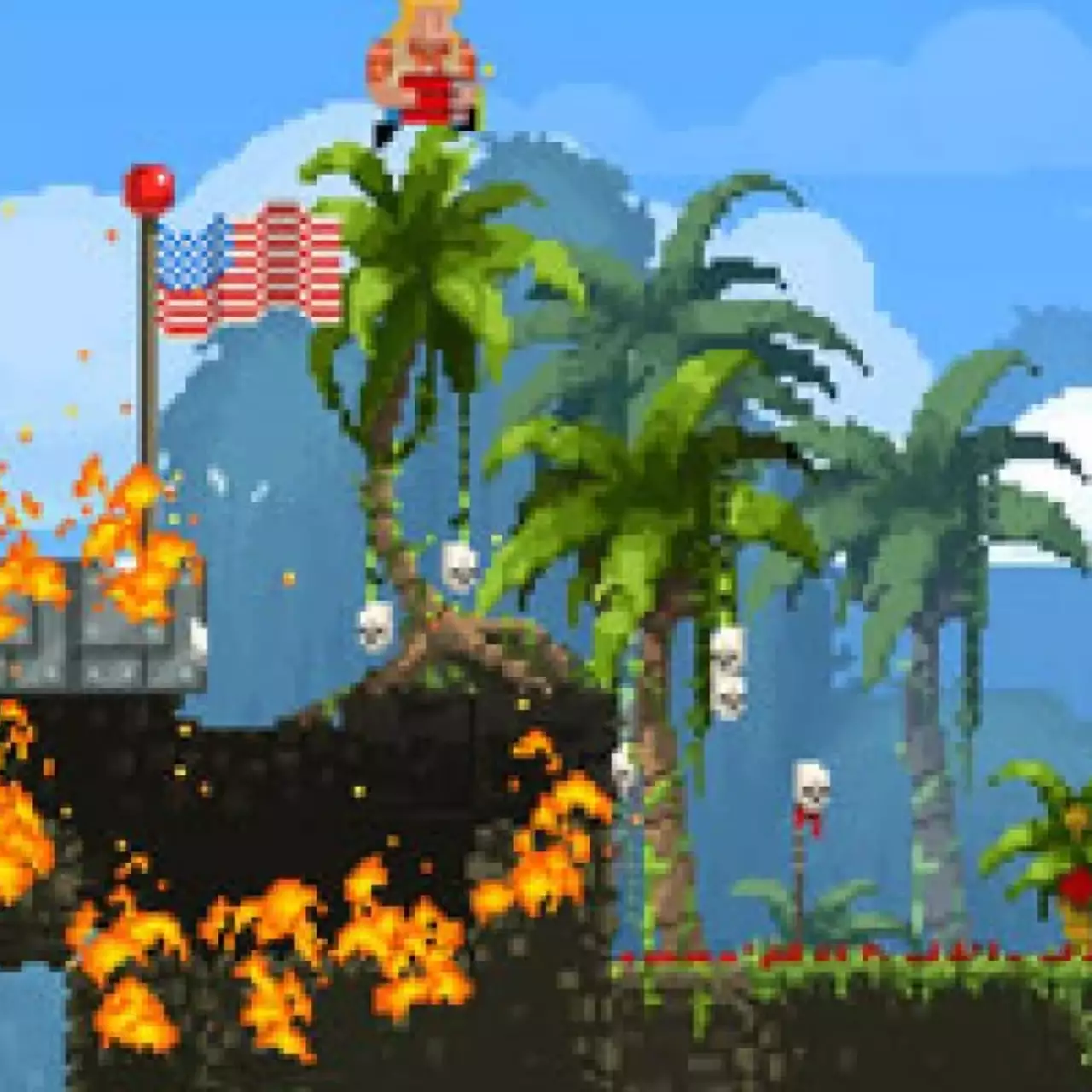 Разработчики Broforce пообещали выпустить большое количество обновлений Разработчики Broforce пообещали выпустить большое количество обновлений