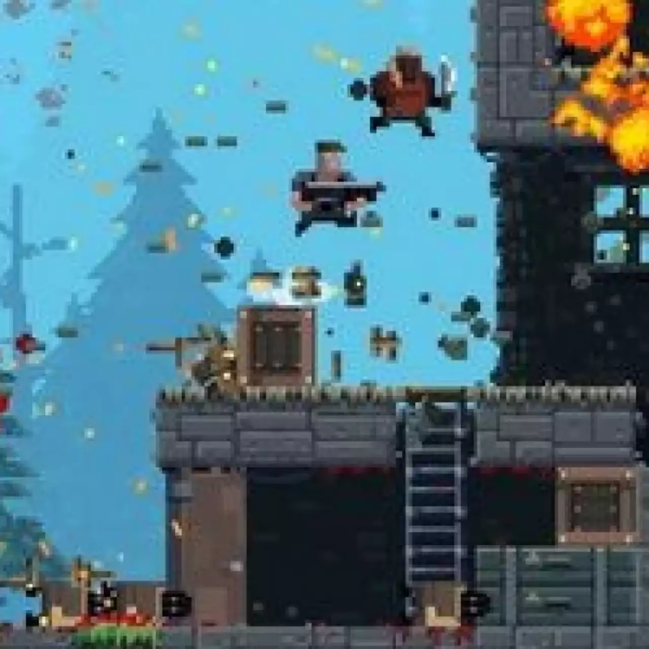 Бесплатный аддон Expendabros для Broforce предложил сыграть за героев «Неудержимых 3» Бесплатный аддон Expendabros для Broforce предложил сыграть за героев «Неудержимых 3»