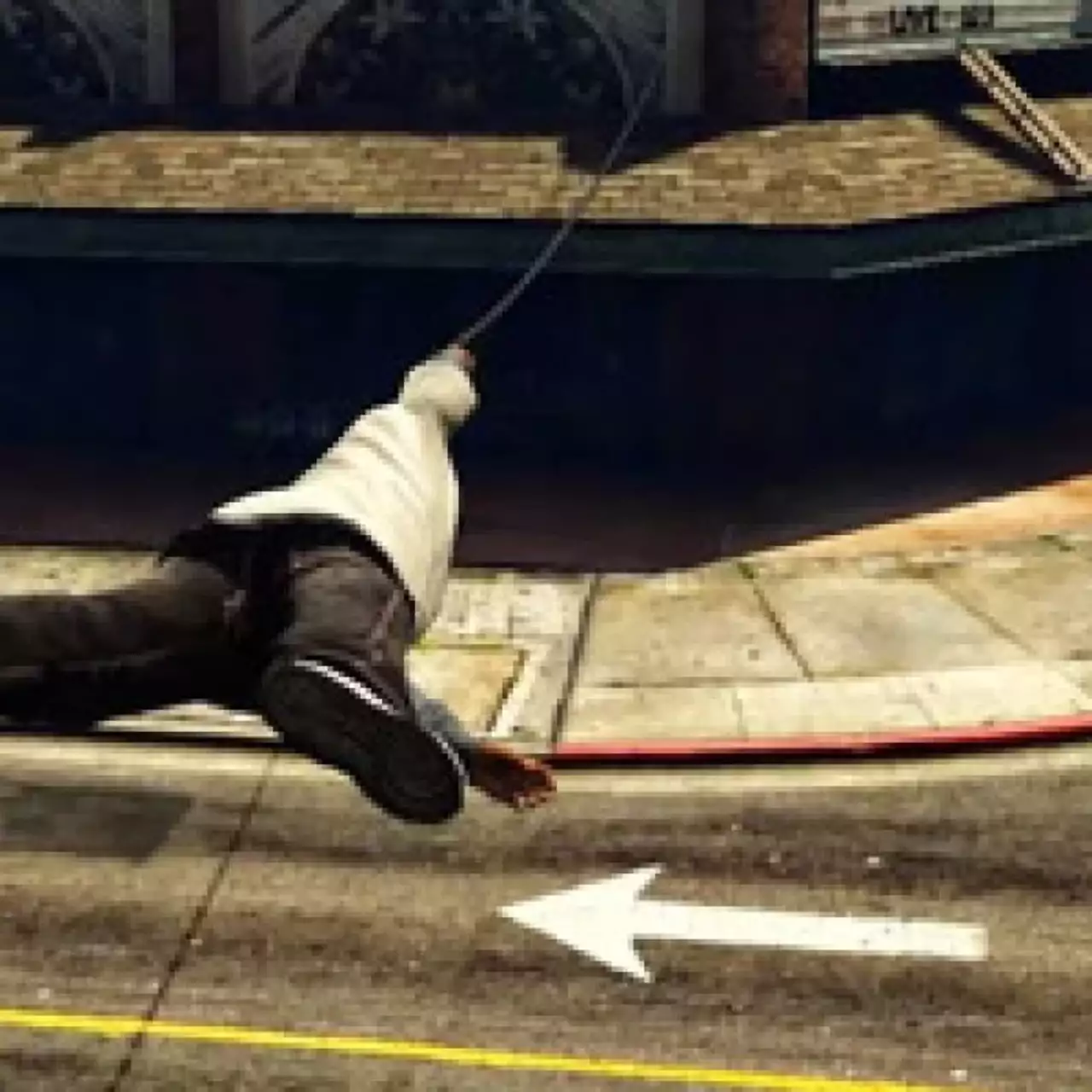 В GTA 5 появился крюк-кошка из Just Cause В GTA 5 появился крюк-кошка из Just Cause