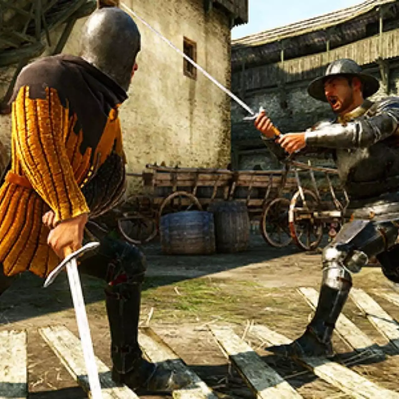 Показана реалистичная схватка в Kingdom Come: Deliverance Показана реалистичная схватка в Kingdom Come: Deliverance