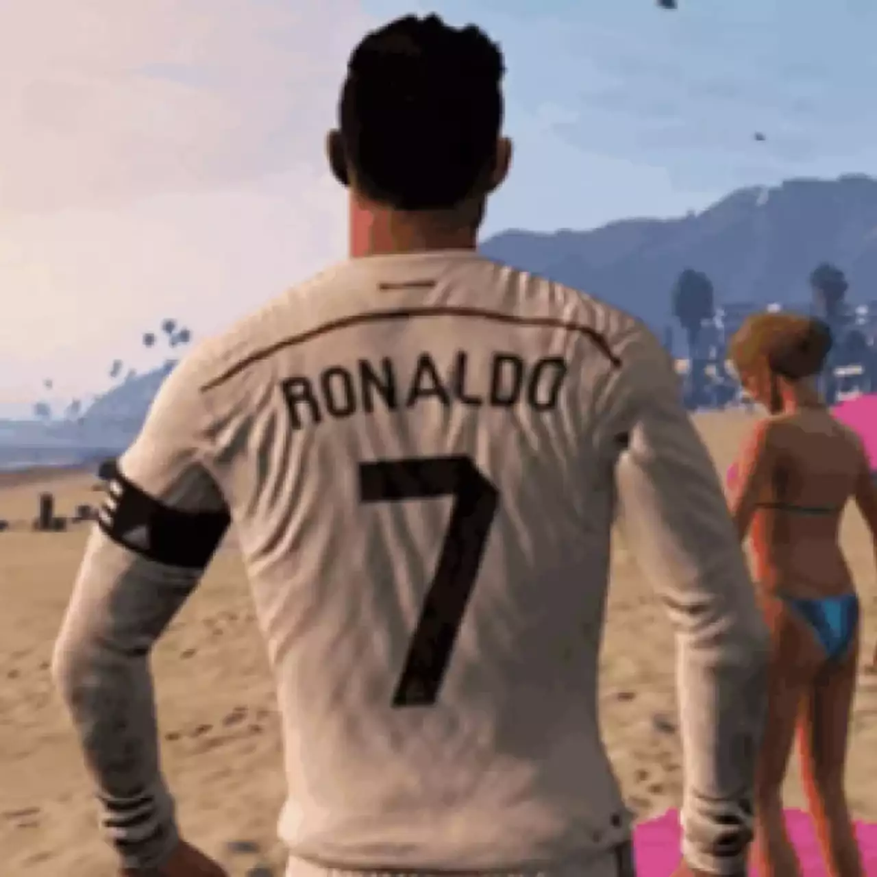 Криштиано Роналду попал в Grand Theft Auto 5 Криштиано Роналду попал в Grand Theft Auto 5