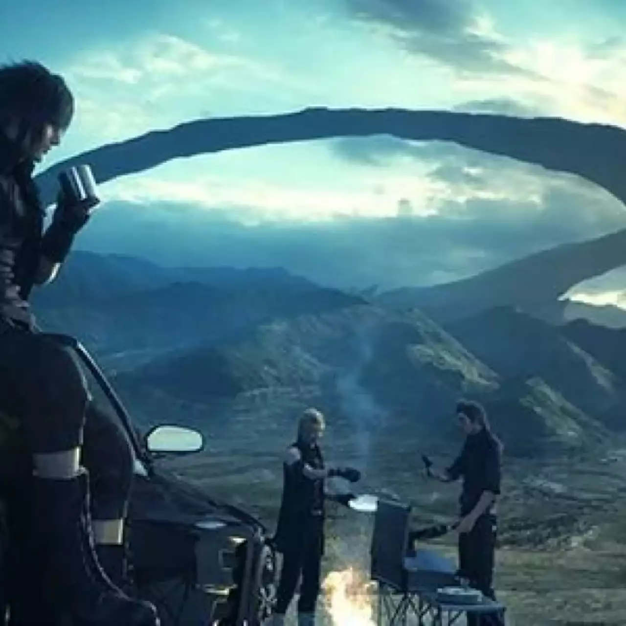 Вождение автомобиля в Final Fantasy XV показали в новом видео Вождение автомобиля в Final Fantasy XV показали в новом видео