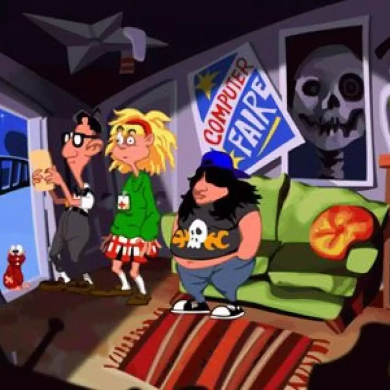 Double Fine показала первые скриншоты Day of the Tentacle Remastered Double Fine показала первые скриншоты Day of the Tentacle Remastered