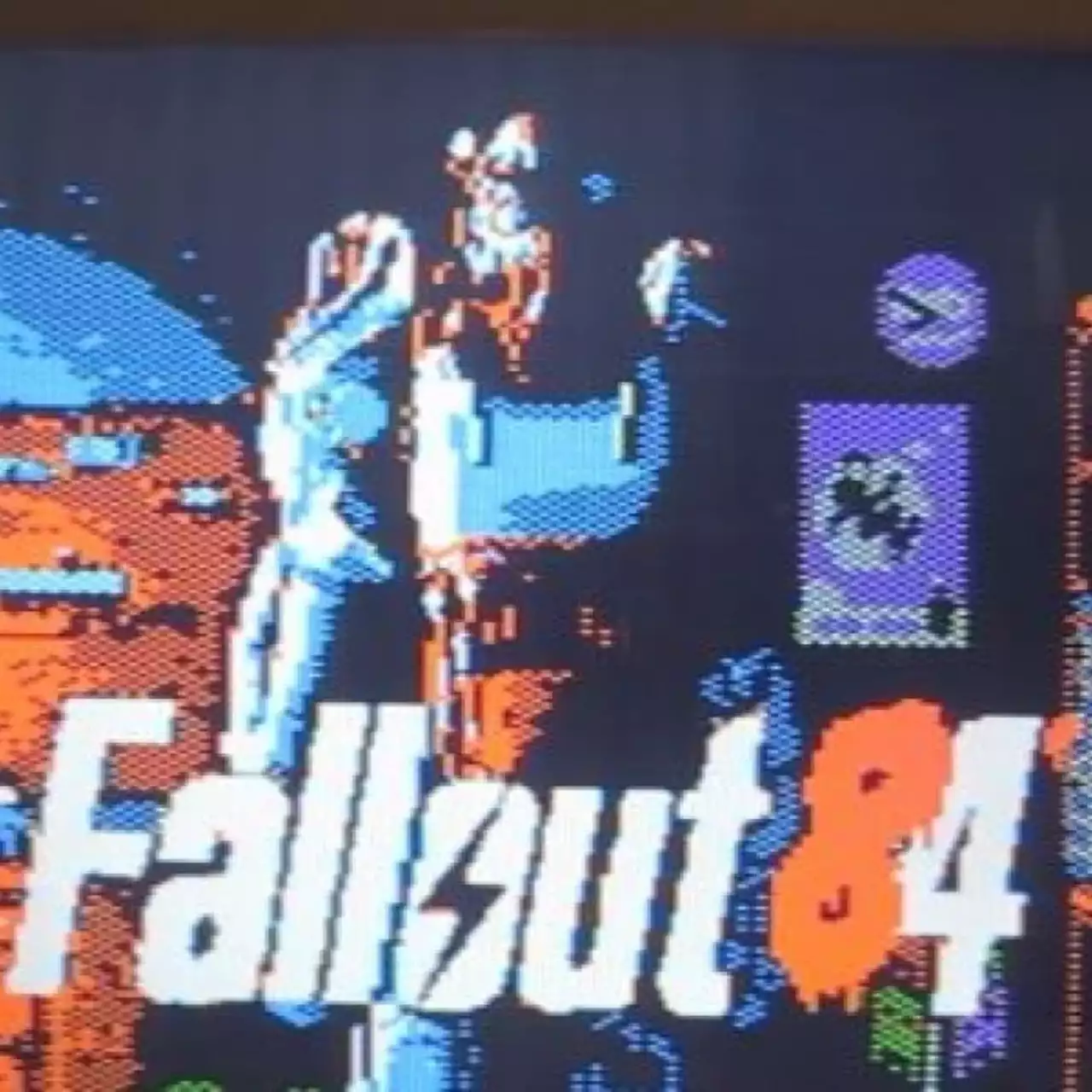Как выглядела бы Fallout, выйди она в 1984 году Как выглядела бы Fallout, выйди она в 1984 году