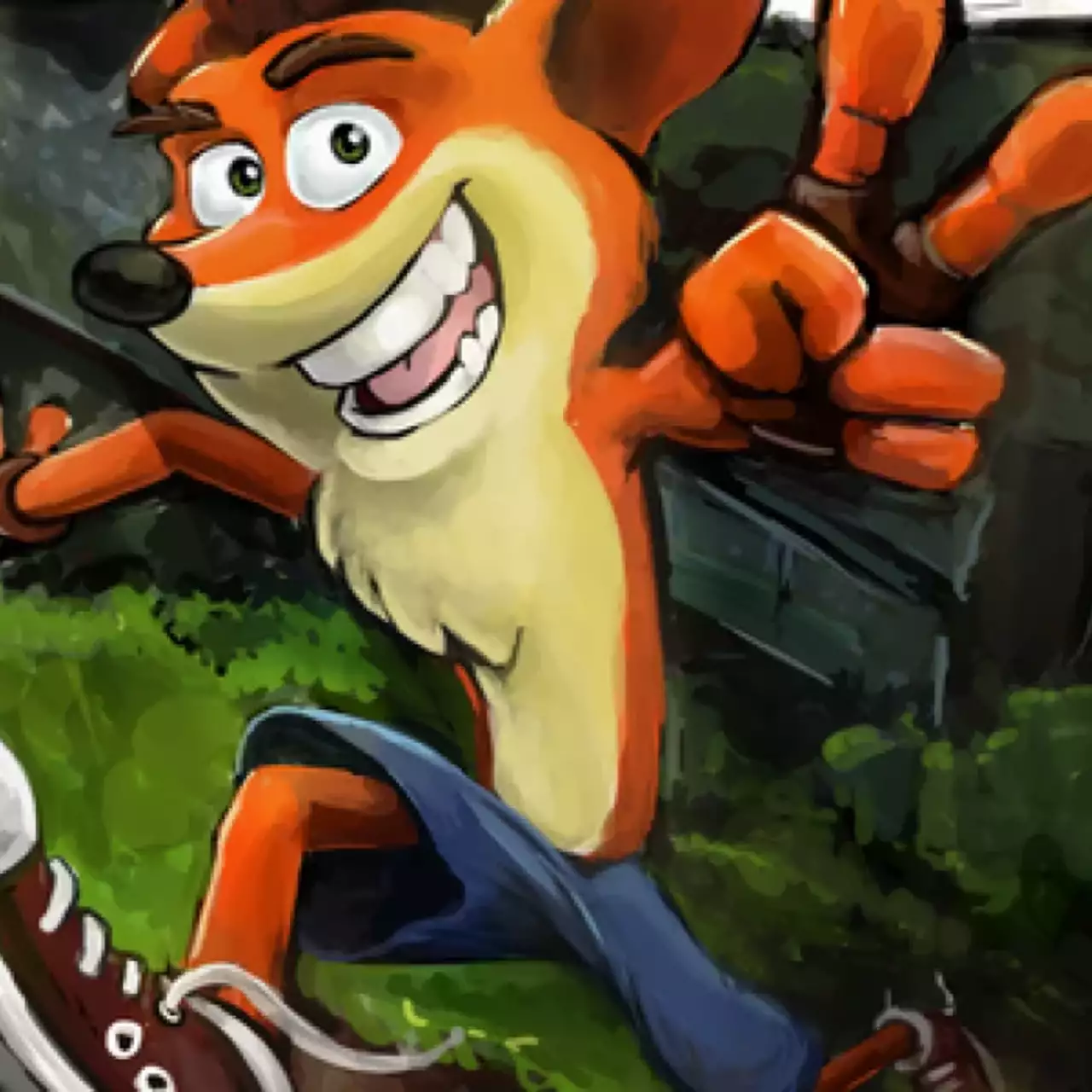Crash Bandicoot перенесли в GTA 5 Crash Bandicoot перенесли в GTA 5