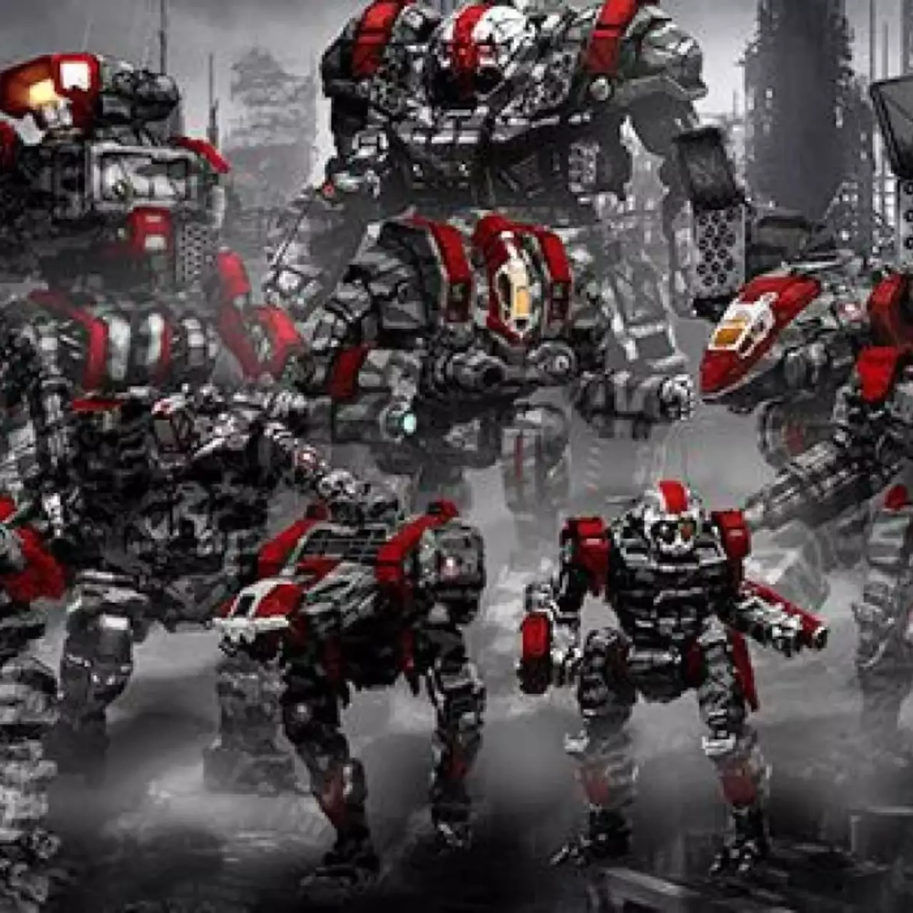 В Steam вышла игра про роботов Mechwarrior Online