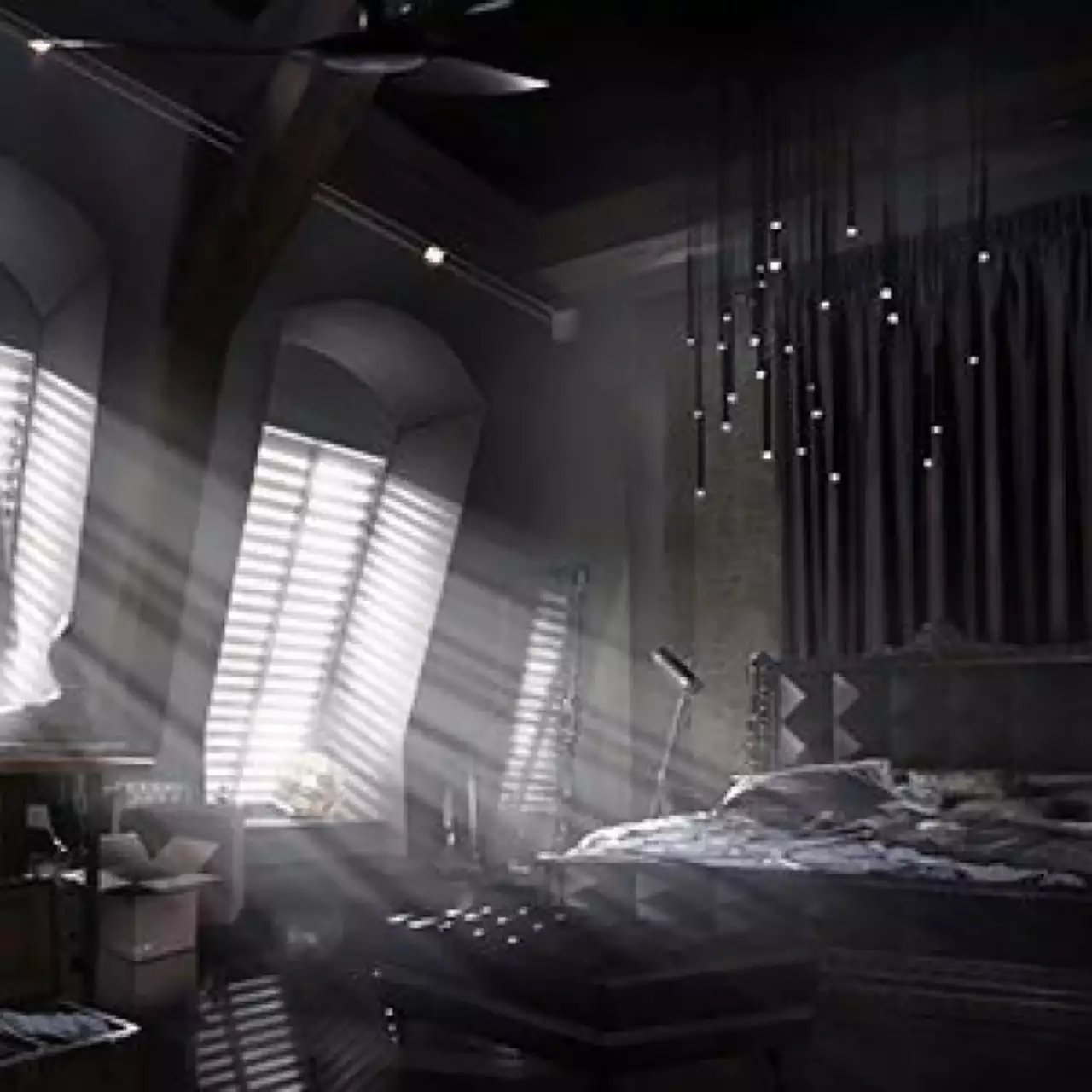 Квартира Адама Дженсена в Deus Ex: Mankind Divided похожа на пристанище Дракулы Квартира Адама Дженсена в Deus Ex: Mankind Divided похожа на пристанище Дракулы