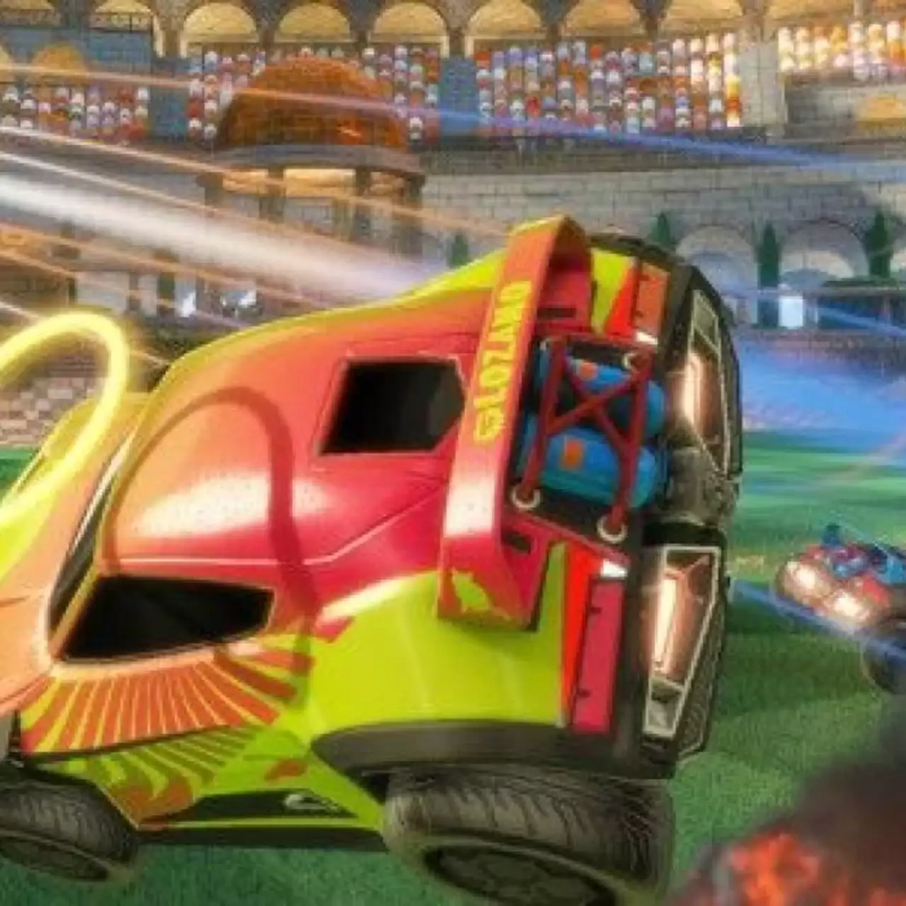 Игроку удалось изучить мир Rocket League