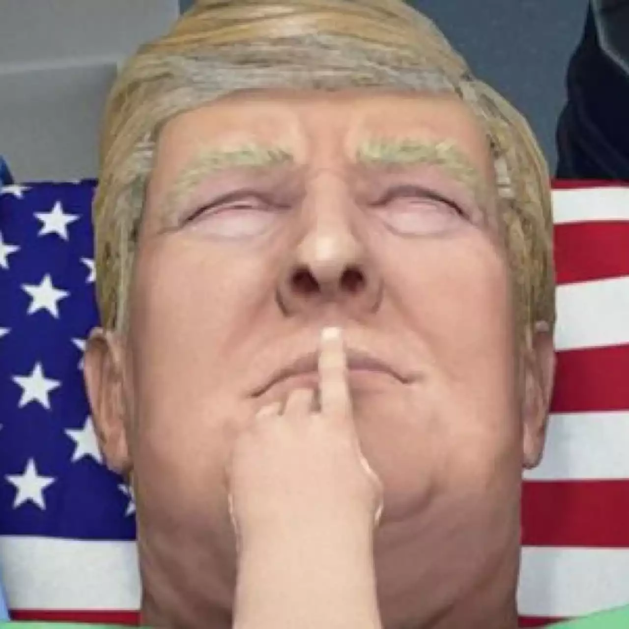 Дональд Трамп лег на операционный стол в DLC Inside Donal Trump для Surgeon Simulator Дональд Трамп лег на операционный стол в DLC Inside Donal Trump для Surgeon Simulator