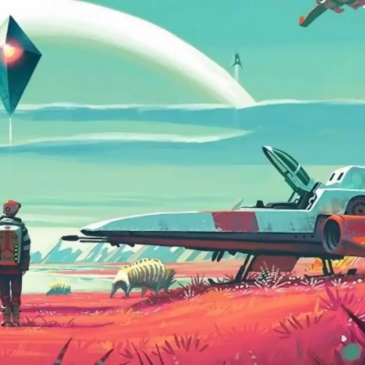 Новый трейлер No Man's Sky посвятили выживанию Новый трейлер No Man's Sky посвятили выживанию