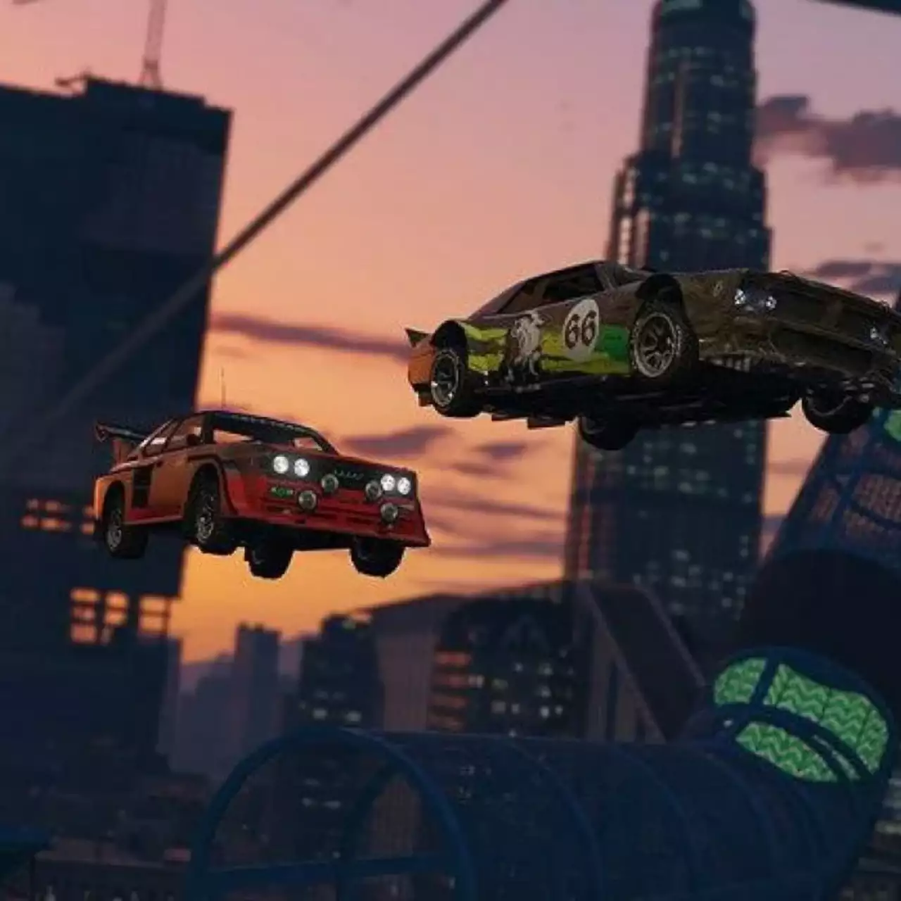В GTA 5 появился редактор каскадёрских гонок и новый режим В GTA 5 появился редактор каскадёрских гонок и новый режим