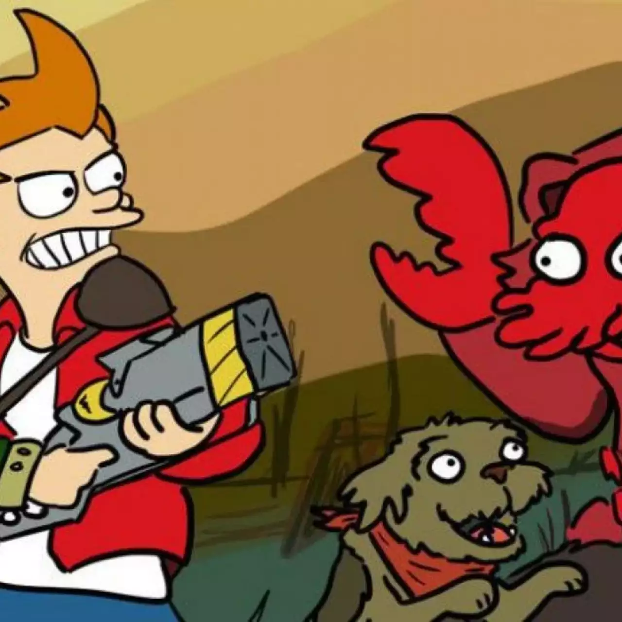 Fallout 4 превратили в «Футураму» Fallout 4 превратили в «Футураму»